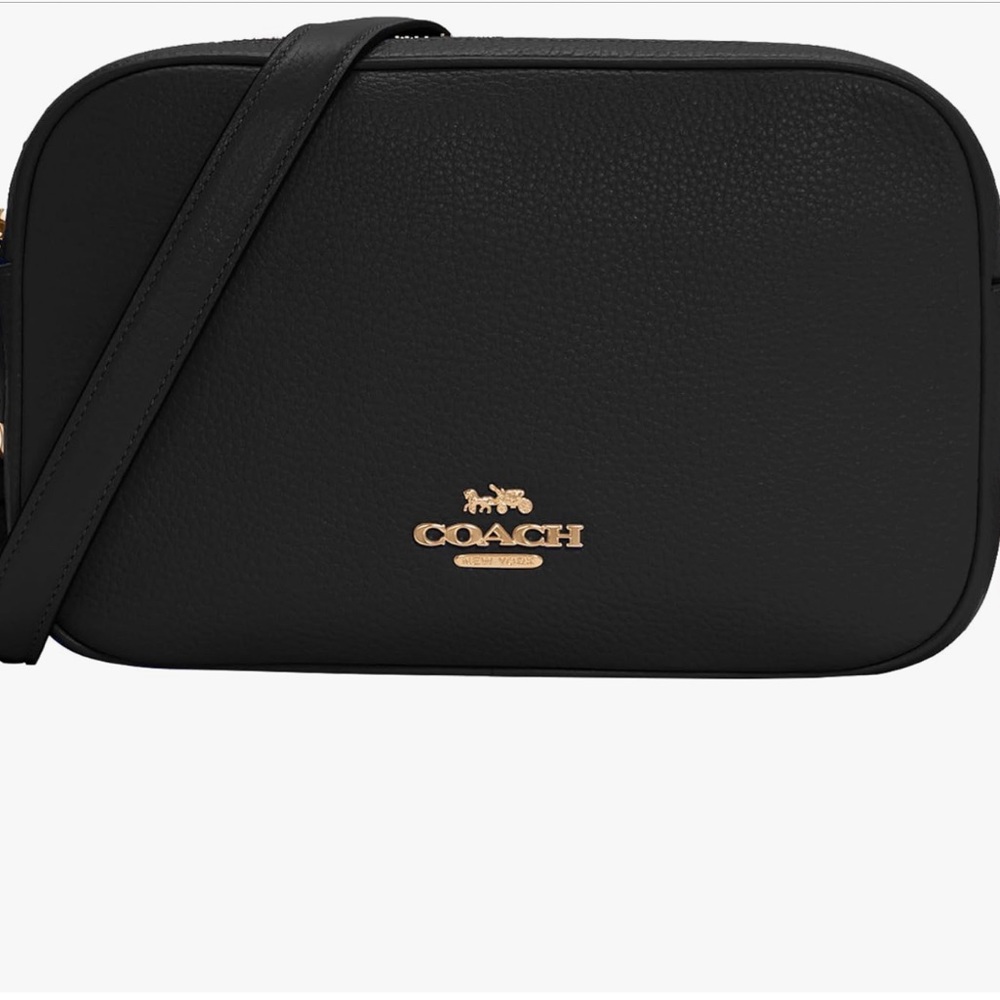 Coach Black Leather Crossbody Bag